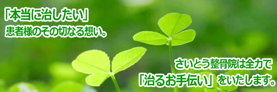 腰痛、膝痛、首の痛み、肩、腕の痛み、交通事故治療、スポーツ治療はさいとう整骨院まで